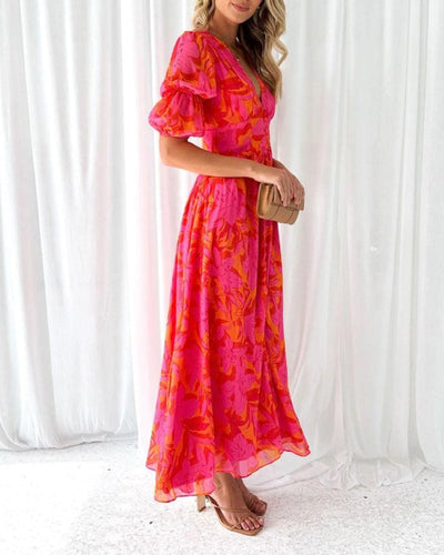 Doriana™ | Maxikleid in Rosérot