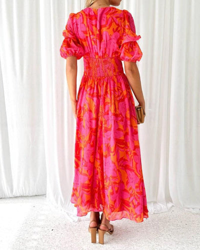 Doriana™ | Maxikleid in Rosérot