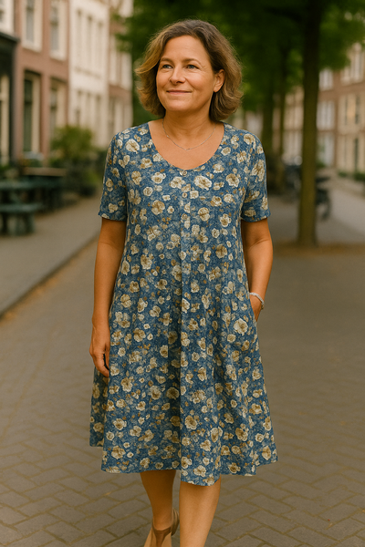 Azzura™ | ELEGANTE BUIKBEDEKKENDE JURK