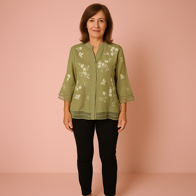 Mathildae™ | Bluse med behageligt snit | 1+1 GRATIS