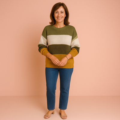 Elisa™ | Behagelig strikket sweater