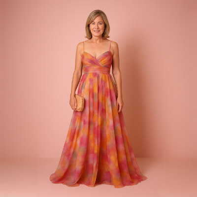 Vaëlia™ | Blomsterprint maxikjole