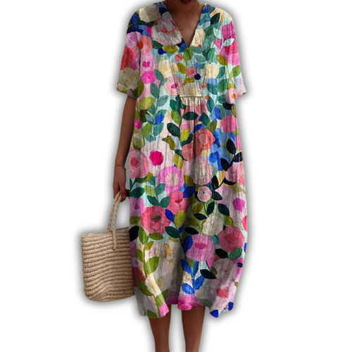 Nicka™ | Blomstret Kjole