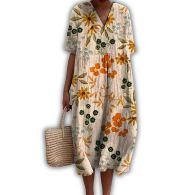 Nicka™ | Blomstret Kjole