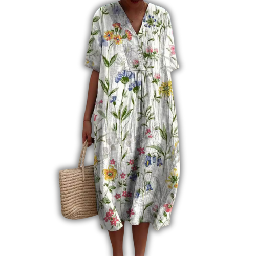 Nicka™ | Blomstret Kjole