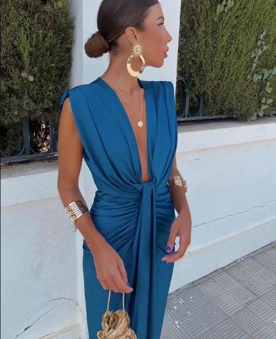 Moriah™ | Elegant Plisseret Kjole