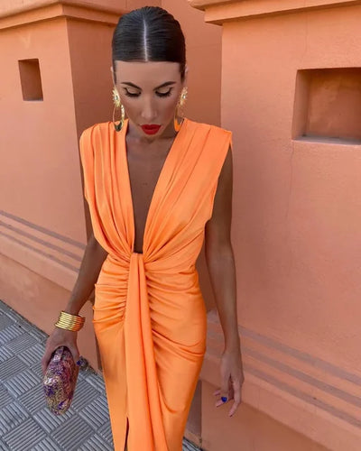 Moriah™ | Elegant Plisseret Kjole