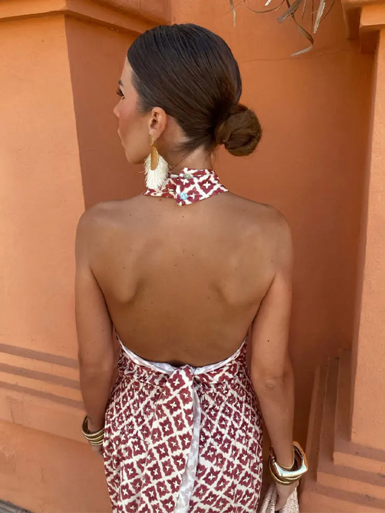 Mickay™ | Elegant, draperet midi-kjole med off-shoulder
