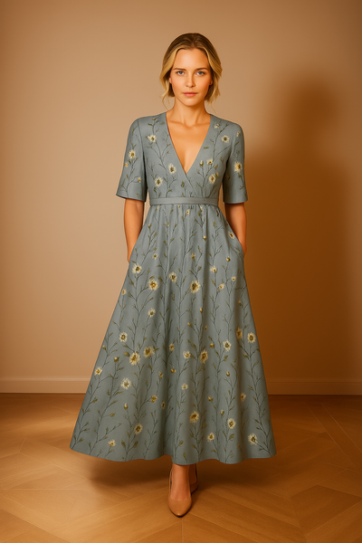 Lorraine™ | Blomsterprint Kjole