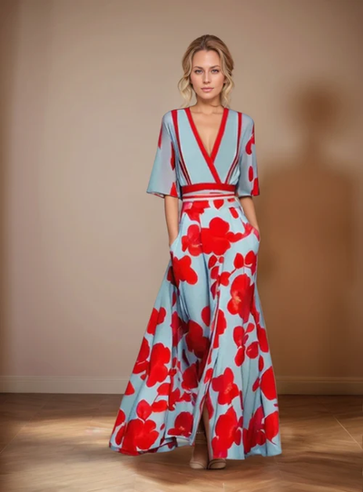 Lorraine™ | Blomsterprint Kjole